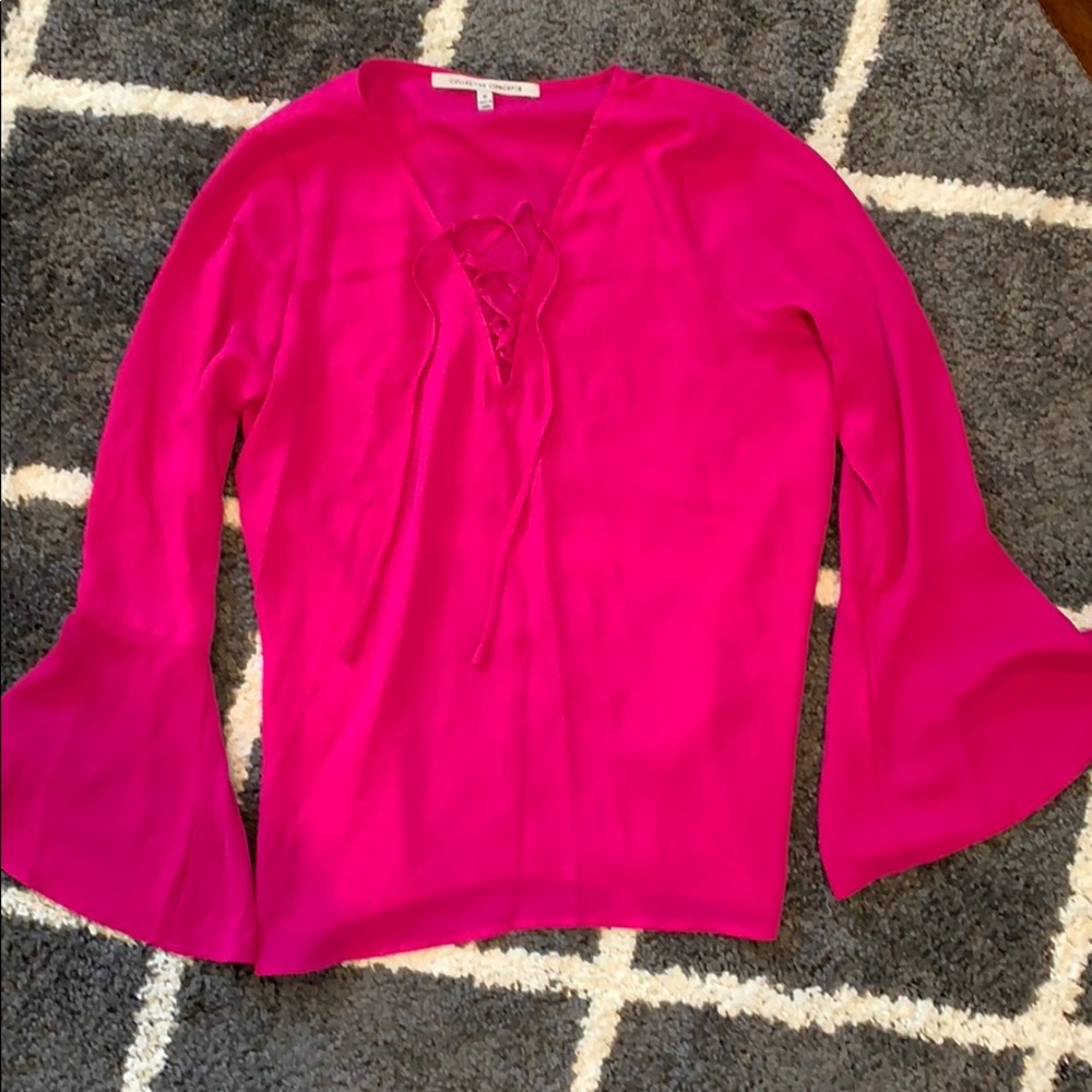 Pink shirt